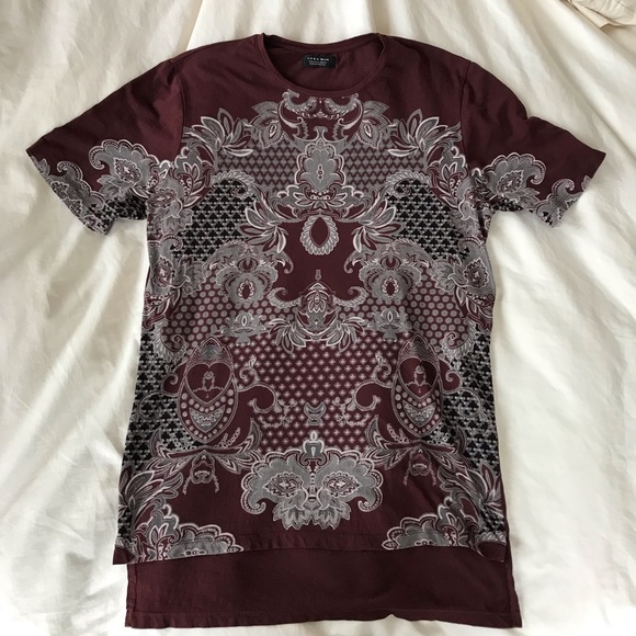 zara man printed t shirts